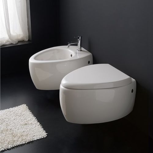 Wandhängendes Bidet - 8605 - Scarabeo Ceramiche - Keramik