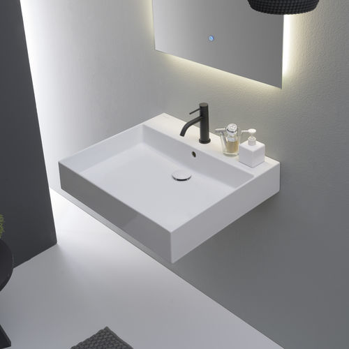 Wand-Waschbecken - Teorema 2.0 Plus - Scarabeo Ceramiche - behindertenfreundlich / nicht angegeben / nicht angegeben