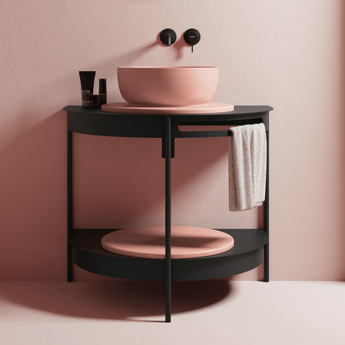 Waschbecken-Unterbau / Metall - SESTO - Scarabeo Ceramiche