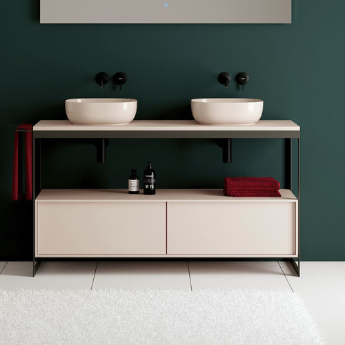 Waschbecken-Unterbau / Metall - SOLID: 2920 - Scarabeo Ceramiche
