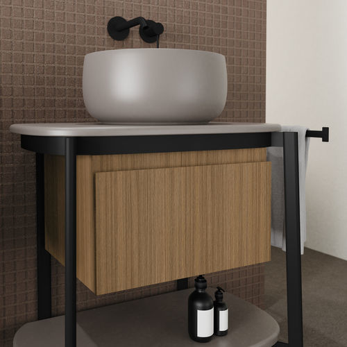 Schublade für den Innenraum - BI LOOP ® - Scarabeo Ceramiche - für Gewerbegebrauch / Holz / mit Ablagefächern