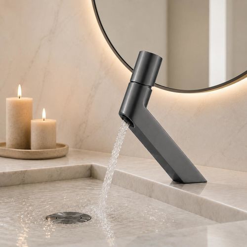 Einhebelmischer für Waschtisch - 504106811 - SUPERGRIF - im Bereich / mechanisch / Messing