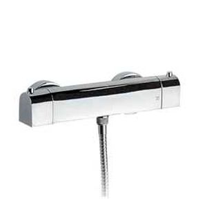 Einhebelmischer für Dusche - MILA: 004 556 110 - SUPERGRIF - wandmontiert / thermostatisch / aus verchromtem Metall