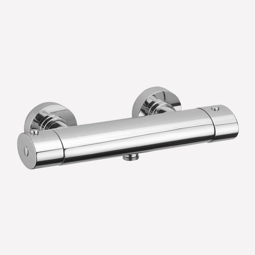 Einhebelmischer für Dusche - WO980102 - Webert - wandmontiert / thermostatisch / aus verchromtem Metall