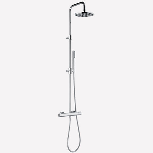 Wandmontiertes Duschsystem - EL980507 - Webert - modern / thermostatisch / mit Duschkopf auf Duschsäulen