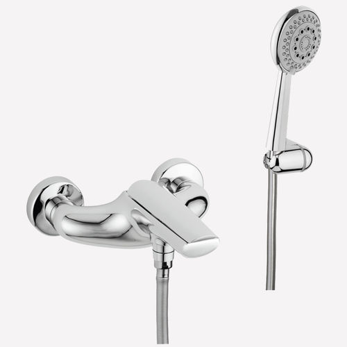 Einhebelmischer für Dusche - AI850101 - Webert - für Badewanne / wandmontiert / aus verchromtem Metall