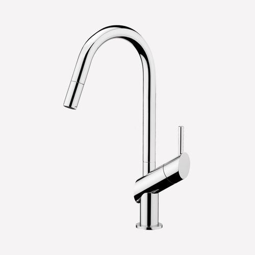 Aufsatz-Einhebelmischer - HB940301 - Webert - aus verchromtem Metall / für Küche / 1-Loch