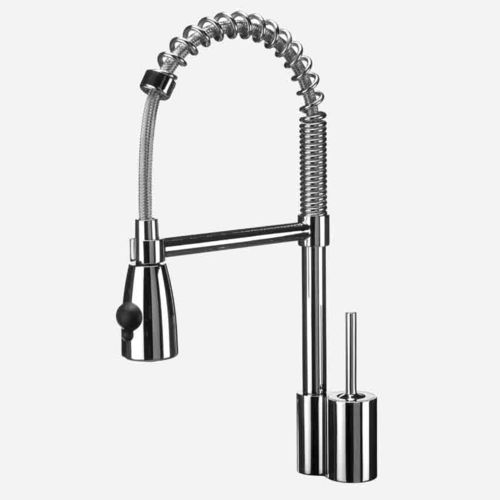 Aufsatz-Einhebelmischer - OM920601 - Webert - aus verchromtem Metall / für Küche / 1-Loch