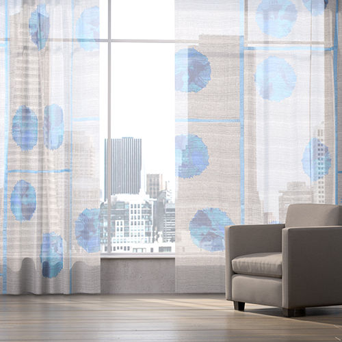 Motivgardine - BOUNCE - Knoll Textiles - Polyester / Trevira CS® / organisch