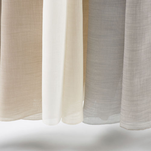 Einfarbige Gardine - ENTICE - Knoll Textiles - Polyester / transparent / mit Greenguard®-Ökolabel