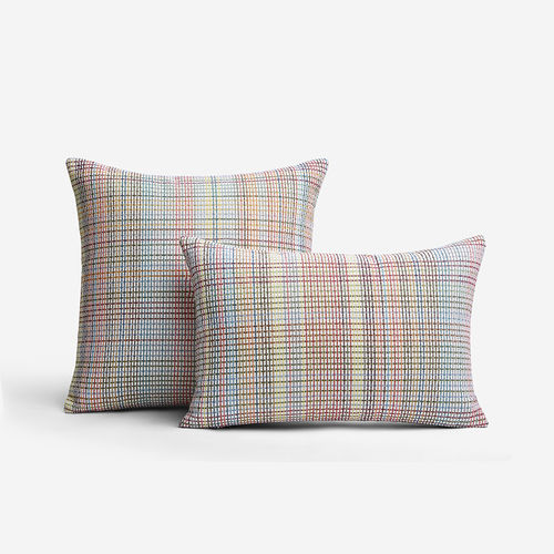 Polyester-Kopfkissen - PLAIDTASTIC   - Knoll Textiles - Baumwolle / rechteckig / für Privatgebrauch