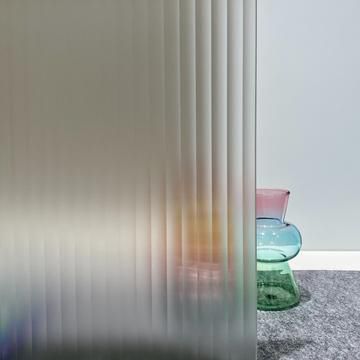 Floatglasscheibe - DECORTEXTURE BONDI - OmniDecor - texturiert / ultra-transparent / Spiegel