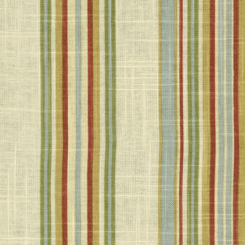 Möbelstoff - STRIPE ENSEMBLE ROBIN'S EGG - WAVERLY Div. of Schumacher & Co. - Streifenmuster / Leinen
