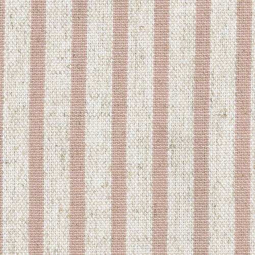 Möbelstoff - HARLOW STRIPE BLUSH - WAVERLY Div. of Schumacher & Co. - Streifenmuster / Polyester / Leinen