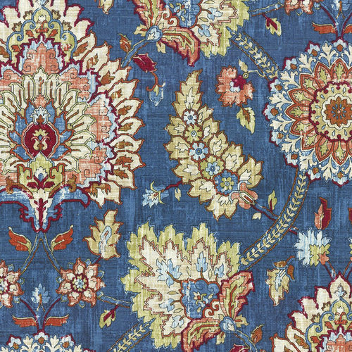 Möbelstoff - BARTLETT PLACE GEM - WAVERLY Div. of Schumacher & Co. - Blumenmotiv / Leinen