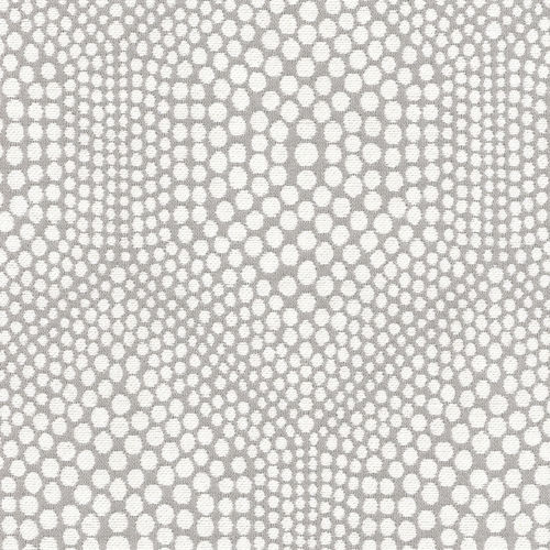 Möbelstoff - CIRCLING ABOUT STERLING - WAVERLY Div. of Schumacher & Co. - geometrisches Muster / Polyester / Baumwolle