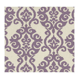 Möbelstoff - LUMINARY LILAC - WAVERLY Div. of Schumacher & Co. - Damast-Motiv / Baumwolle
