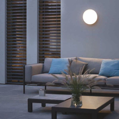 Moderne Wandleuchte - MONA - Roger Pradier - für Außenbereich / Aluminium / Polycarbonat