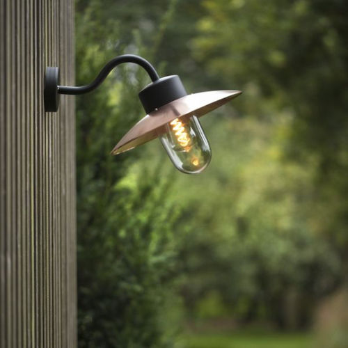 Moderne Wandleuchte - BELCOUR - Roger Pradier - für Außenbereich / Milchglas / Aluminium