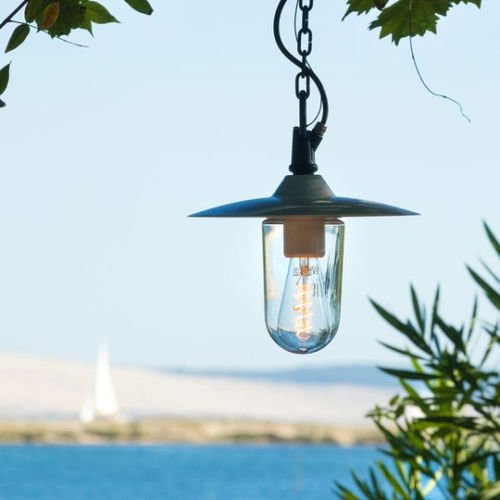 Hängelampe - MONTANA - Roger Pradier - Aluminium / Kupfer / Glas
