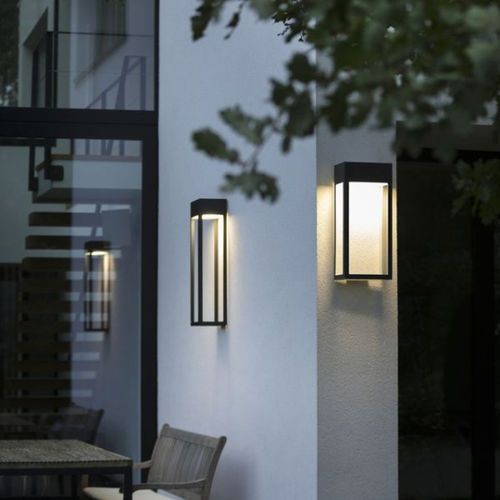 Moderne Wandleuchte - Hogar - Roger Pradier - für Außenbereich / Aluminium / PMMA