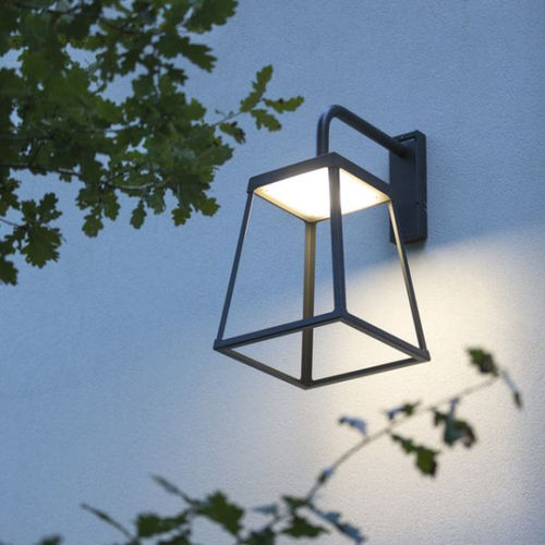 Klassische Wandleuchte - Lampiok 4 - Roger Pradier - für Außenbereich / Glas / Aluminium