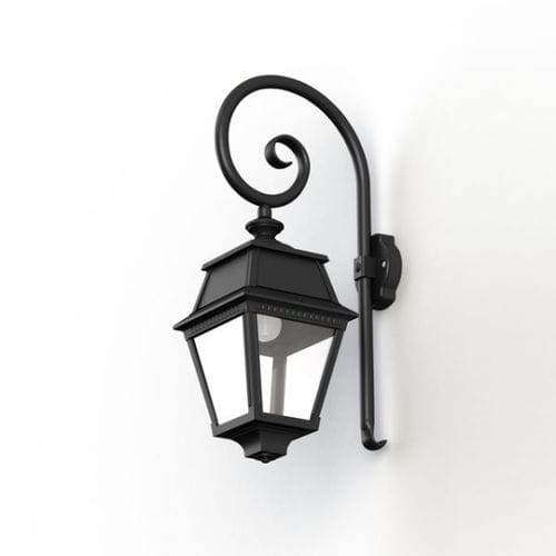 Klassische Wandleuchte - Avenue 2 - Roger Pradier - für Außenbereich / Aluminium / PMMA