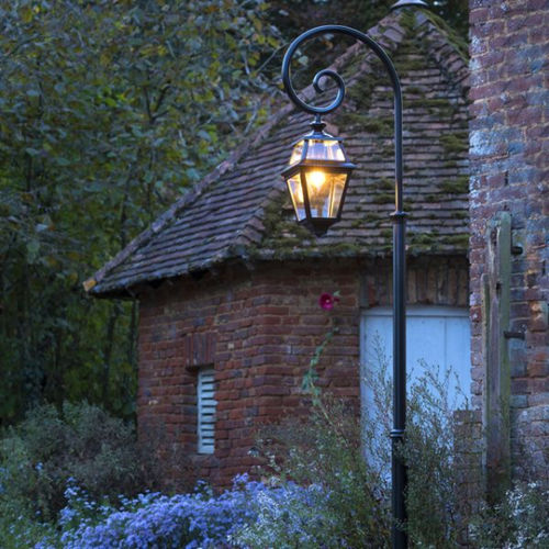 Garten-Lichtmast - Place des Vosges 2 - Roger Pradier - klassisch / Aluminium / Glas