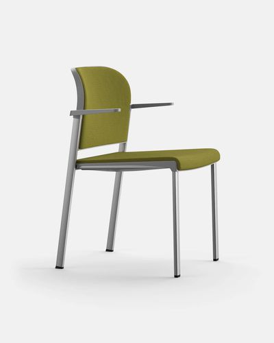 Moderner Stuhl - BIO TAP BR - IBEBI - Stoff / Polypropylen / Gestell aus Stahl