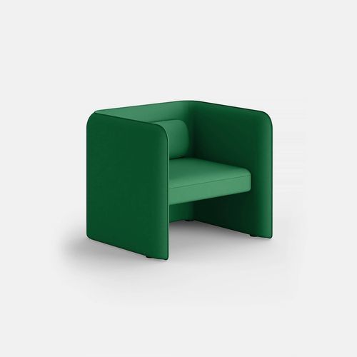 Moderner Sessel - KUMO PB - IBEBI - Stoff / mit abnehmbarem Kissen / mit USB-Anschluss