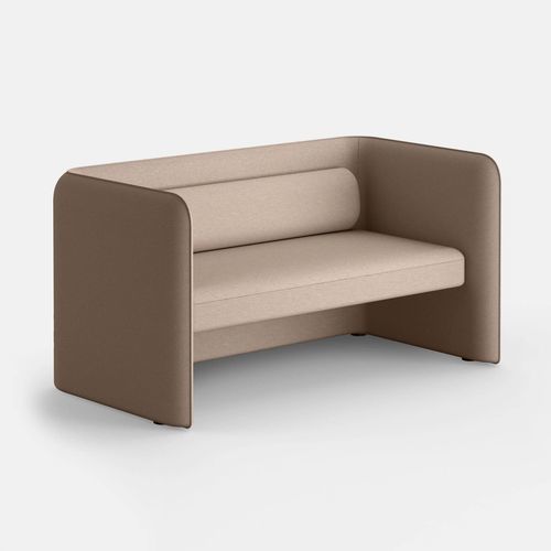 Modernes Sofa - KUMO DB - IBEBI - Stoff / mit Armlehnen / mit abnehmbarem Kissen