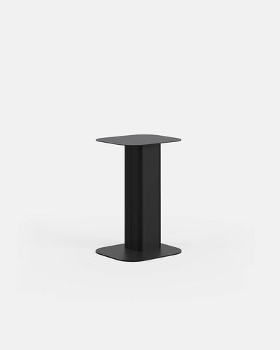 Moderner Beistelltisch - KUMO TAV W - IBEBI - aus lackiertem Metall / Gestell aus Metall / quadratisch