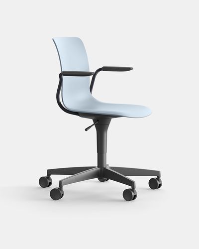 Moderner Bürostuhl - NUME ST BR - IBEBI - für den Innenraum / Polypropylen / Gestell aus Nylon