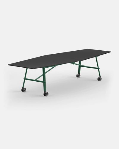 Moderner Arbeitstisch - IBEBI - Laminat / MDF / melaminbeschichtet