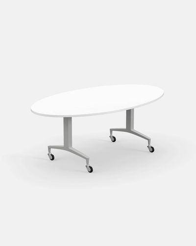 Moderner Tisch - IBEBI - MDF / Laminat / melaminbeschichtet