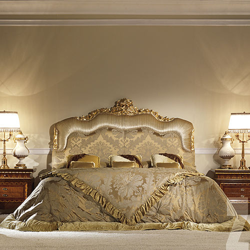 Doppelbett - CARAVAGGIO - ZANABONI - Stil / Polster / gepolstertes Kopfteil