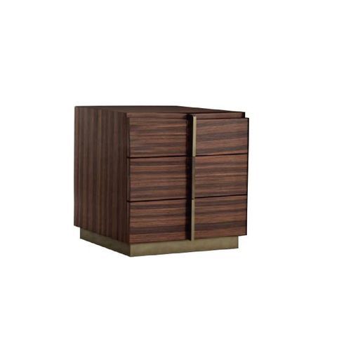 Marmor-Schreibtischcontainer - ADAM - ZANABONI - Rosenholz / mit 3 Schubladen / von Castello Lagravinese Studio