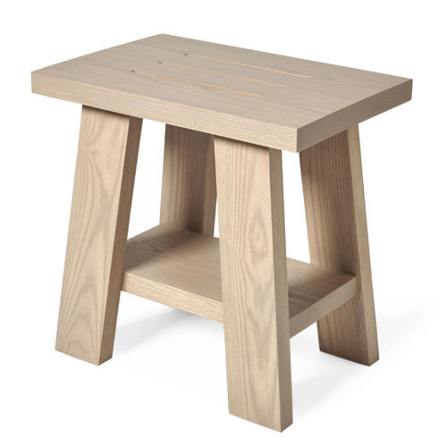 Moderner Hocker - ANST01 - Waterworks - Eiche