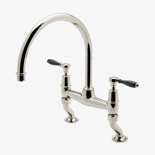 Aufsatz-Zweigriffmischer - EAKM04 - Waterworks - aus verchromtem Metall / Messing / Nickel