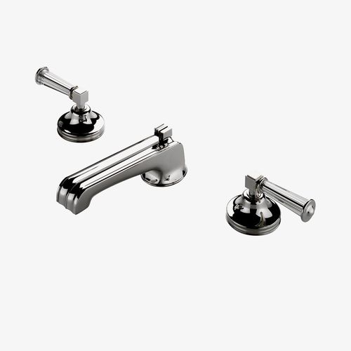 Zweigriffmischer für Waschtisch - BDLS03 - Waterworks - Aufsatz / aus verchromtem Metall / Messing