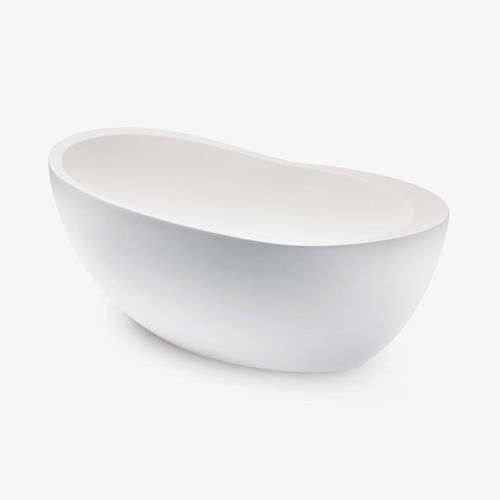 Ovale Badewanne - PTBT25 - Waterworks - freistehend / Glasfaser / Acryl