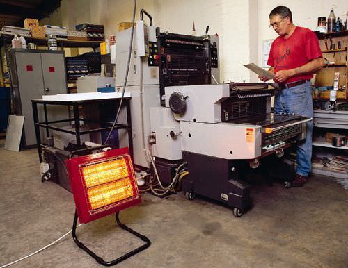 Bodenstehender Heizstrahler - BEAVER - Tansun Leaders in Radiant Heating - elektrisch / für Gewerbegebrauch / tragbar