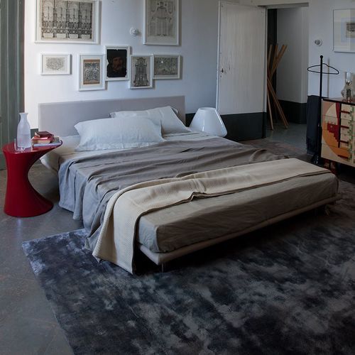 Doppelbett - MILANO - Zanotta - modern / Polster / Kopfteil