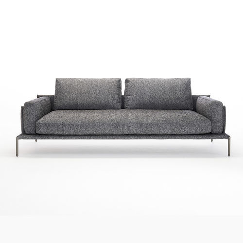 Modulsofa - NOAH - Zanotta - halbrund / modern / Stoff
