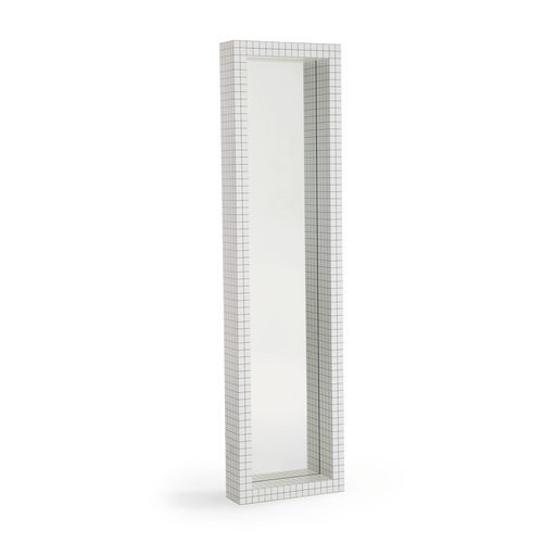 Drehspiegel - QUADERNA 476 - Zanotta - modern / rechteckig / melaminbeschichtet