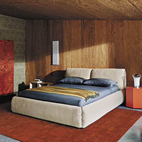 Doppelbett - ZA:ZA 1750 - Zanotta - modern / Polster / Kopfteil