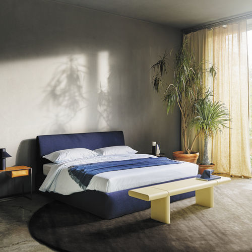 Doppelbett - TALAMO BOX - Zanotta - modern / Polster / Kopfteil