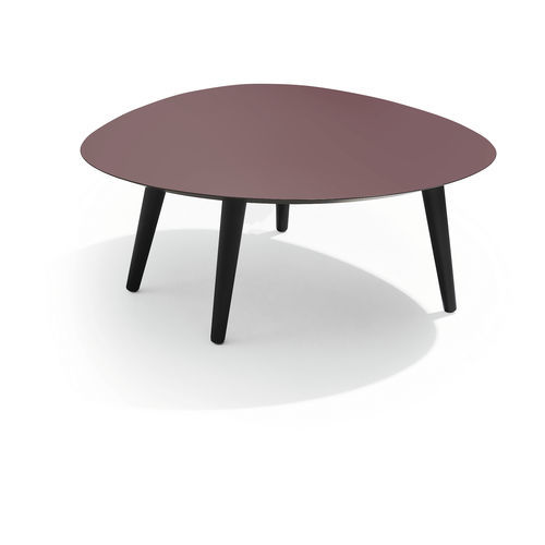Moderner Couchtisch - TWEED MINI 664 - Zanotta - lackiertes MDF / Gestell aus bemaltem Stahl / für Privatgebrauch