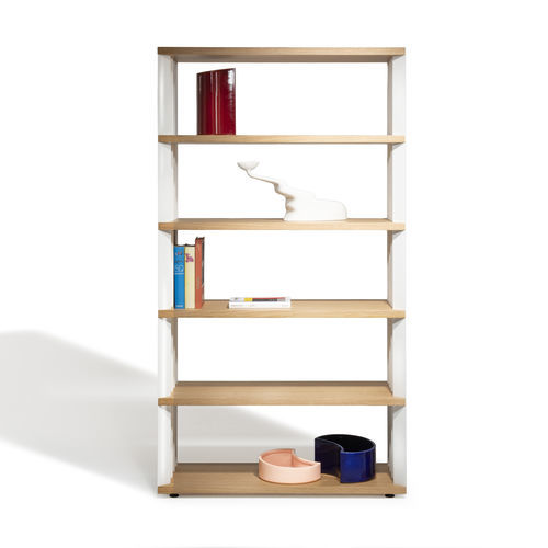Hohes Bücherregal - Z24 BOOKS - Zanotta - modern / MDF / lackierter Stahl