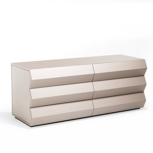 Moderne Kommode - Z24  - Zanotta - lackiertes MDF / mit Schublade / rechteckig